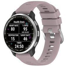Per cinturino in silicone con trama incrociata Garmin D2 Air X10 da 43 mm (viola)