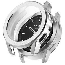 Per Xiaomi Watch S3 Pacchetto completo Custodia protettiva per orologio elettrolitico in TPU (Argento)