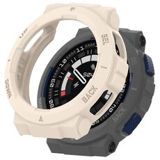 Per Amazfit Active Edge A2212 Custodia protettiva per orologio in TPU armatura cava mezza confezione (Starlight)