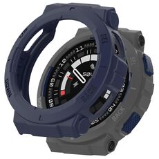 Per Amazfit Active Edge A2212 Custodia protettiva per orologio in TPU armatura cava mezza confezione (blu)