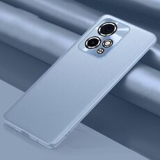 Custodia per telefono antiurto all-inclusive in pelle tinta unita per Honor 90 GT (blu)