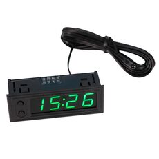 Modulo orologio elettronico digitale con sincronizzazione automatica dell'ora della rete WIFI 5V / 12V, colore: verde