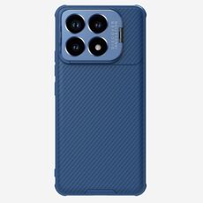 Per Xiaomi Redmi K70/K70 Pro NILLKIN Specchio nero Prop CD Texture Specchio Foro preciso Custodia per telefono (Blu)