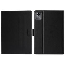 Per Lenovo Tab M11/Xiaoxin Pad 11 2024 Custodia per tablet in pelle astuta di colore puro (nero)