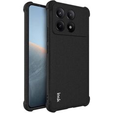 Per Xiaomi Poco X6 Pro 5G/Redmi K70E 5G imak custodia in TPU antiurto con airbag (nero opaco)