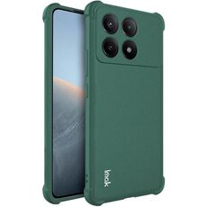 Per Xiaomi Poco X6 Pro 5G/Redmi K70E 5G imak custodia in TPU antiurto con airbag (verde opaco)