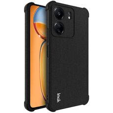 Per Xiaomi Poco C65 4G/Redmi 13C 4G imak antiurto Airbag Custodia in TPU per telefono (nero opaco)