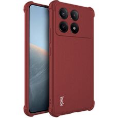Per Xiaomi Redmi K70 5G / K70 Pro 5G imak custodia in TPU antiurto con airbag (rosso opaco)