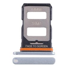 Per Xiaomi Poco F5 Vassoio scheda SIM + Vassoio scheda SIM (Argento)