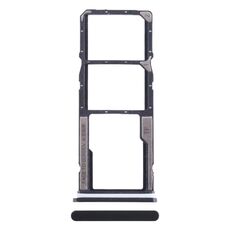 Per Xiaomi Redmi A2+ Vassoio scheda SIM + Vassoio scheda SIM + Vassoio scheda micro SD (Nero)