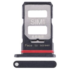 Per Xiaomi Poco F5 Pro Vassoio scheda SIM + Vassoio scheda SIM (nero)