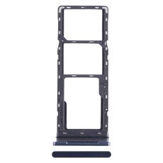Per Tecno Pova 2 Vassoio scheda SIM + Vassoio scheda SIM + Vassoio scheda Micro SD (Blu scuro)