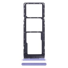 Per Tecno Spark Go 2022 Vassoio scheda SIM + Vassoio scheda SIM + Vassoio scheda Micro SD (Viola)
