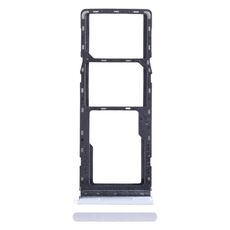 Per Tecno Spark Go 2022 Vassoio scheda SIM + Vassoio scheda SIM + Vassoio scheda micro SD (Argento)