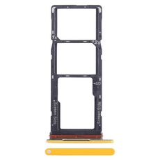 Per Tecno Spark Go 2023 BF7n Vassoio scheda SIM + Vassoio scheda SIM + Vassoio scheda Micro SD (Giallo)