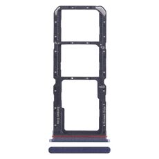 Per Tecno Spark 10 Pro KI7 Vassoio scheda SIM + Vassoio scheda SIM + Vassoio scheda micro SD (Blu)