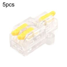 D1-2T Morsettiera a connessione rapida con mini splitter di collegamento a cavo di tipo push (giallo)