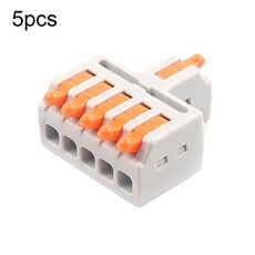 D1-5 Morsettiera a connessione rapida per splitter mini cavo di tipo push (arancione)