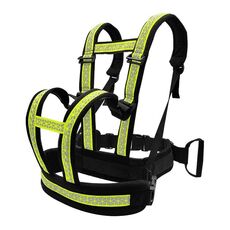 Imbracatura di sicurezza per equitazione con cinturino anticaduta per bambini, colore: verde