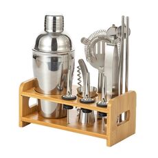 Set di strumenti per barman da cocktail in acciaio inossidabile 12 in 1 da 350 ml