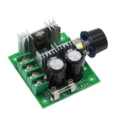 Interruttore di velocità continuo PWM regolatore di velocità motore CC 12V-40V 10A, stile: senza supporto