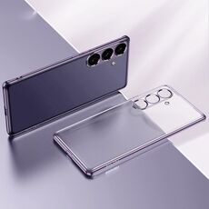 Per Samsung Galaxy S24 5G SULADA Custodia per telefono in TPU satinato galvanico (viola)