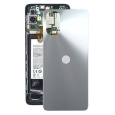 Per Motorola Moto E32 Cover posteriore batteria originale (argento)