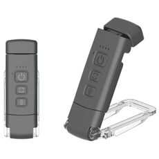 Lampada da scrivania a LED con clip di lettura portatile rimovibile con ricarica USB, protezione per gli occhi ruotabile (nero)