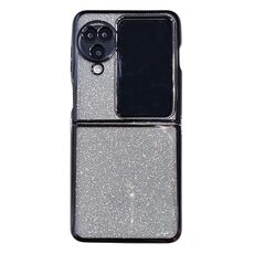 Per OPPO Find N3 Flip Custodia per telefono in TPU elettrolitico in cartone ad alta luminosità (nero)