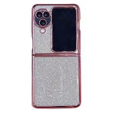 Per OPPO Find N3 Flip Custodia per telefono in TPU elettrolitico in cartone ad alta luminosità (rosa)