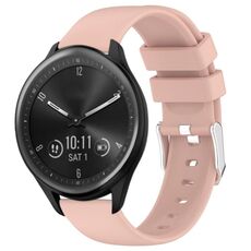 Per cinturino in silicone liscio tinta unita Garmin Vivomove Sport da 20 mm (rosa)