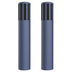 Per microfono Teslamic 1 paio Custodia protettiva in silicone Copertura per microfono wireless (blu notte)