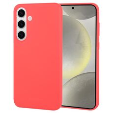 Custodia morbida in TPU liquido GOOSPERY SOFT FEELING per Samsung Galaxy S24 5G (rossa)