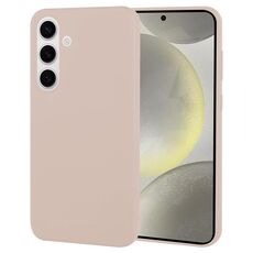 Per Samsung Galaxy S24 5G GOOSPERY SOFT FEELING Custodia morbida in TPU liquido (albicocca)