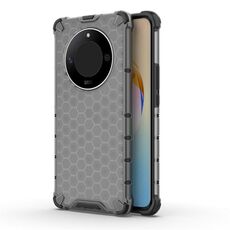 Custodia per telefono a nido d'ape antiurto per Honor X50 (nera)