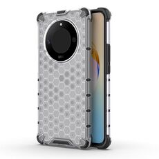 Custodia per telefono a nido d'ape antiurto per Honor X50 (bianca)