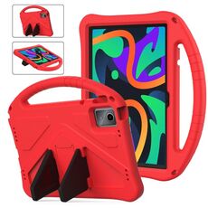 Per Lenovo Tab M11 /Xiaoxin Pad 11 2024 Custodia tablet antiurto EVA con supporto (rosso)