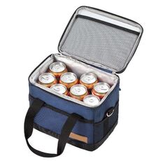 Borsa per la conservazione del ghiaccio per alimenti impermeabile addensata portatile per esterni Scatola isolante per frigorifero per auto pieghevole, capacità: 10 litri