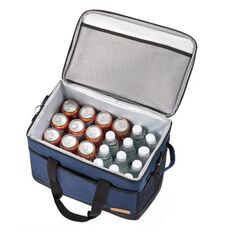 Borsa per la conservazione del ghiaccio per alimenti impermeabile addensata portatile per esterni Scatola isolante per frigorifero per auto pieghevole, capacità: 35 litri