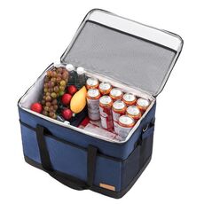 Borsa per la conservazione del ghiaccio per alimenti impermeabile addensata portatile per esterni Scatola isolante per frigorifero per auto pieghevole, capacità: 68 litri