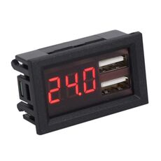 Batteria al litio con display digitale al modulo step-down convertitore USB da 5 V (consegna colore casuale)