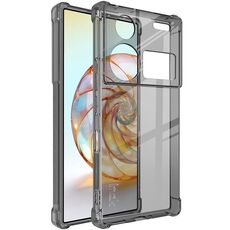 Per ZTE nubia Z60 Ultra 5G imak custodia in TPU antiurto per airbag (nero trasparente)