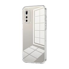 Per vivo iQOO Neo3 5G / Z1 / Neo5 Lite Custodia per telefono con foro sottile con placcatura trasparente (trasparente)