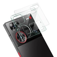 Per ZTE nubia Z60 Ultra 5G imak Pellicola in vetro temperato per obiettivo fotocamera posteriore integrato con copriobiettivo