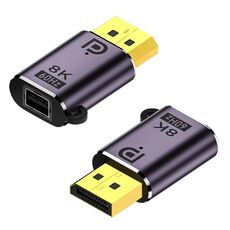 Adattatore DP 1.4 a Mini DP 8K 60Hz Trasmissione video HD espandibile, Specifiche: DP1.4 maschio a mini DP femmina