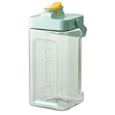 Bollitore freddo per frigorifero da 3,5 litri con rubinetto Pentola per birra fredda di grande capacità per uso domestico (verde chiaro)