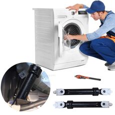 Per Lavatrice a Tamburo Whirlpool XQG90-ZS20903W 4 pz/set Ammortizzatore WFC1066CS/CW