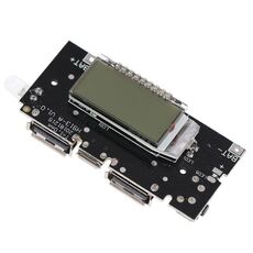 Doppio modulo caricabatteria USB18650 Mobile Power Boost Batteria agli ioni di litio fai-da-te Display digitale Scheda madre di ricarica