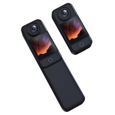 Telecamera per registrazione di guida impermeabile per esterni con video notturno HD 4K/30FPS 5G/2.4G HD, specifiche: batteria nera