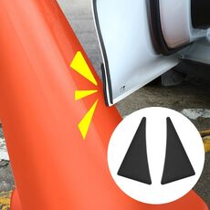 Per Tesla Model 3 / Y 2 pezzi / set Strisce anticollisione angolari per porta anteriore auto